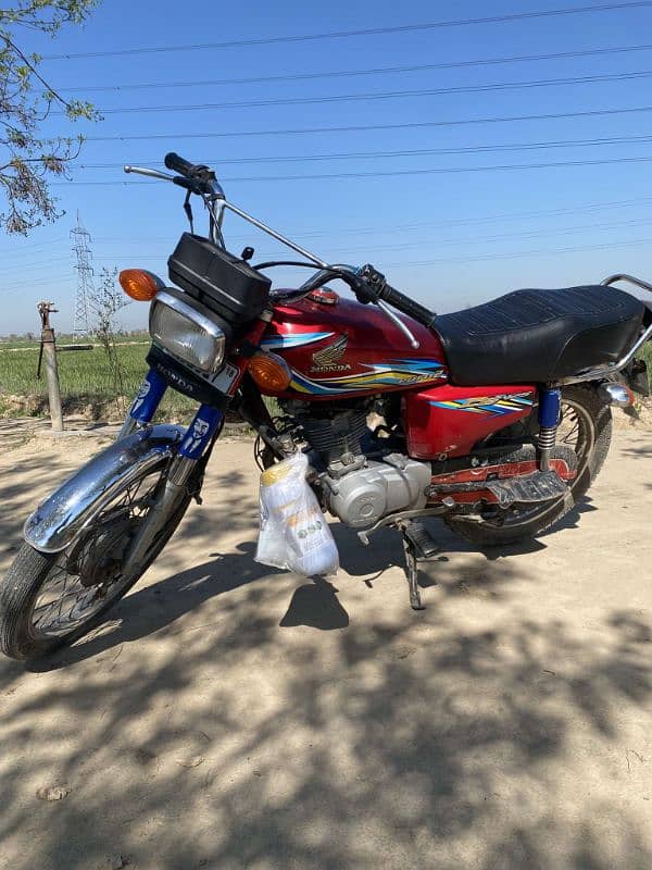 Honda CG 125 2018 model very good condition 2