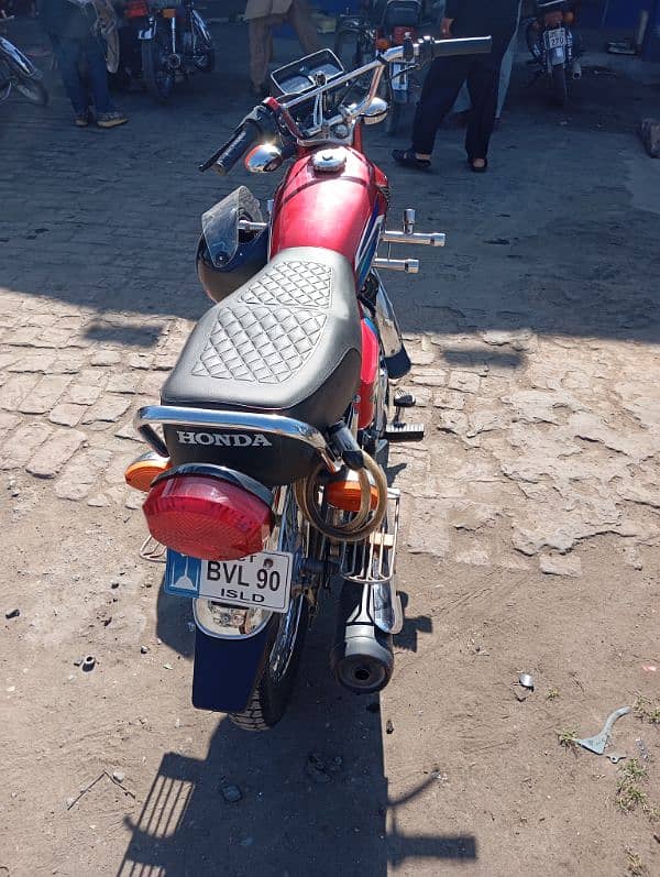 Honda CG 125 2022 Model in Excellent Condition for Sale 2