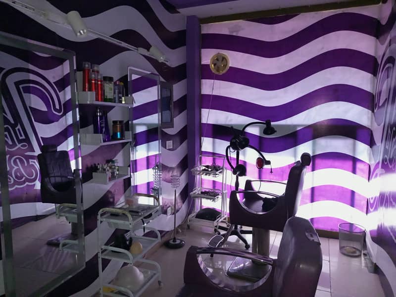 Ground Floor and Basement Ready Beauty Parlour Is Available For Rent 7