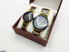 Couple Trending Stainless Steel Watch