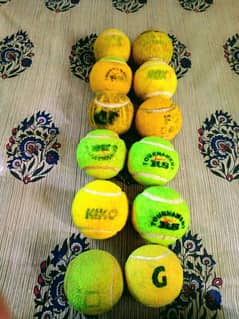 12 Cricket tennis balls