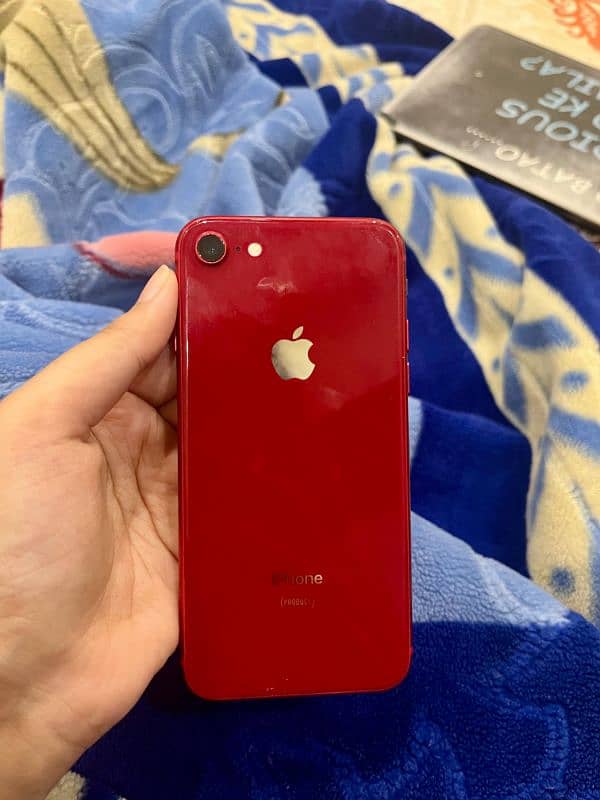 Iphone 8 with free cover 4