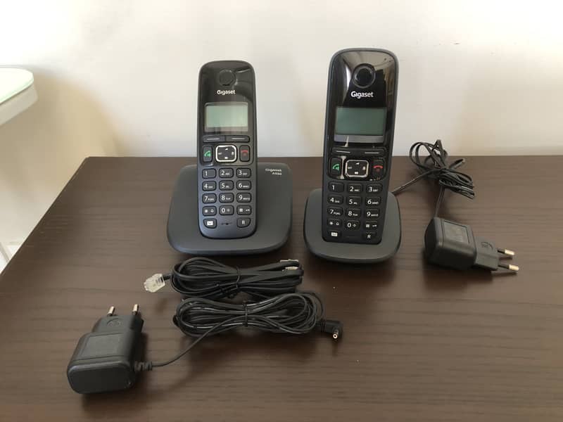 Cordless Landline Phone Siemens Gigaset Duo A530 0