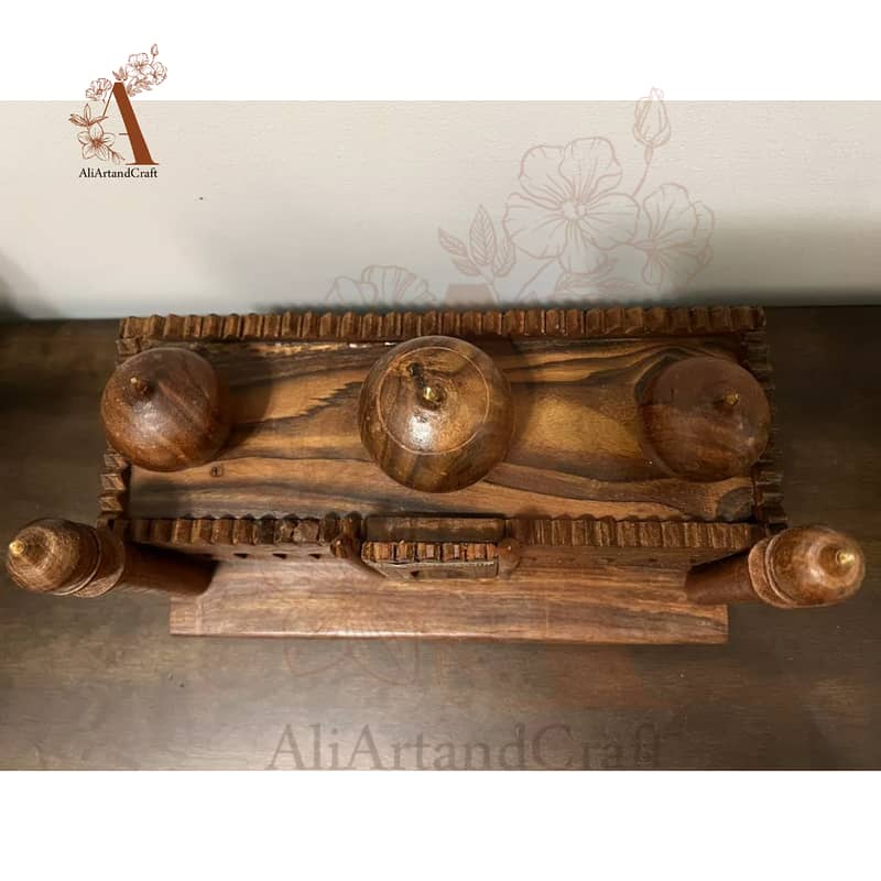 wooden Shahi Mosque Wooden Handmade Badshahi Mosque. 7