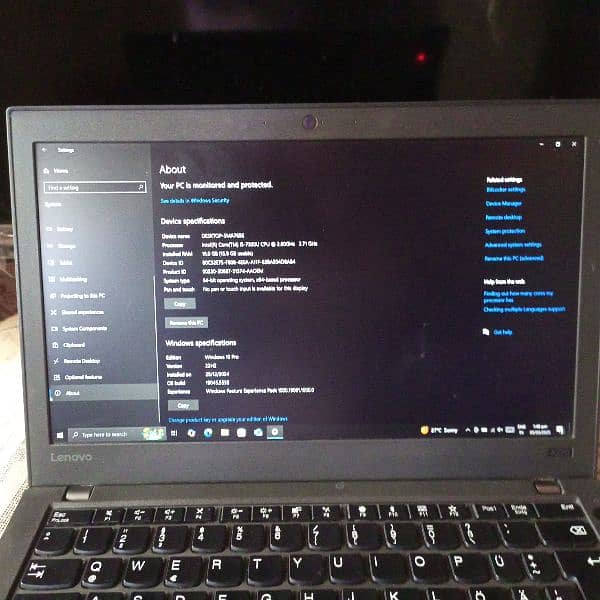 Lenovo Thinkpad X270 I 5 7 generation 8