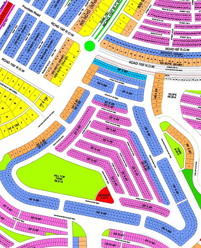 Plot In Citi Hills Block Citi Housing Jhelum 1