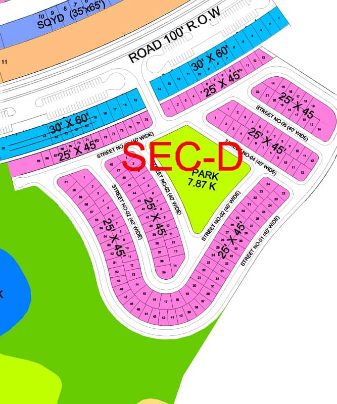 Plot In Citi Hills Block Citi Housing Jhelum 2