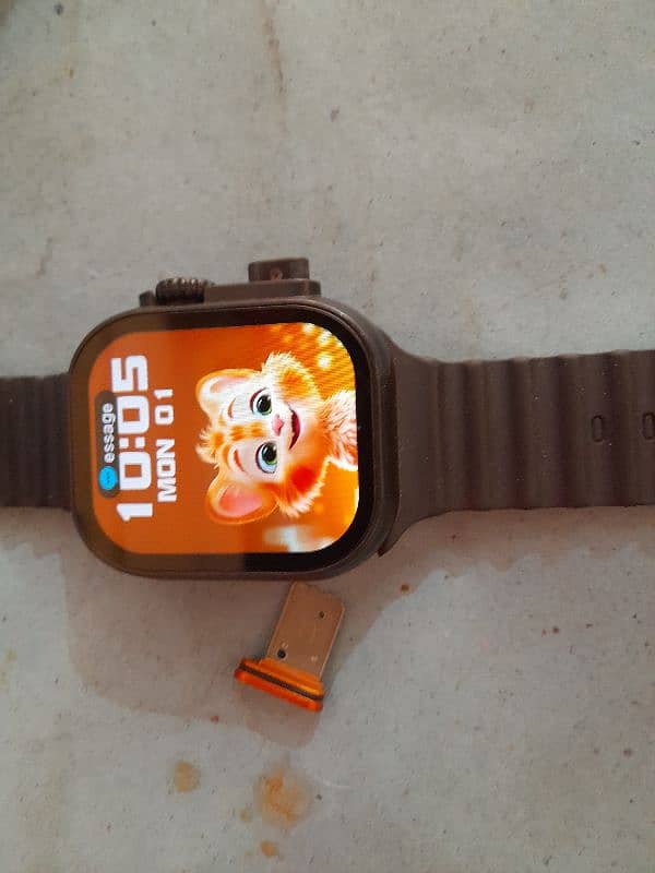 4G smart watch camera and sim 1