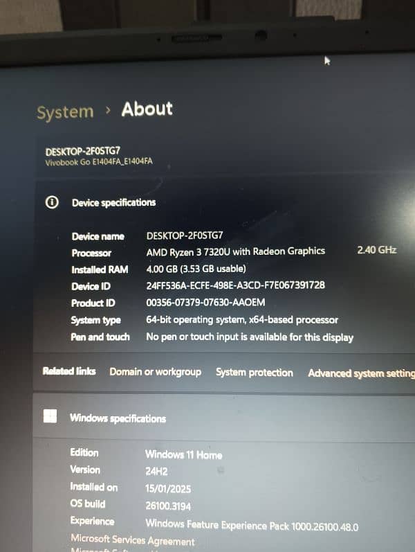 Asus VivoBook AMD Ryzen Radeon 10/10 4