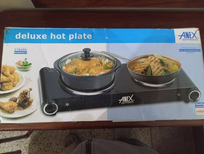 ANEX deluxe hot plate (Electric stove) 0