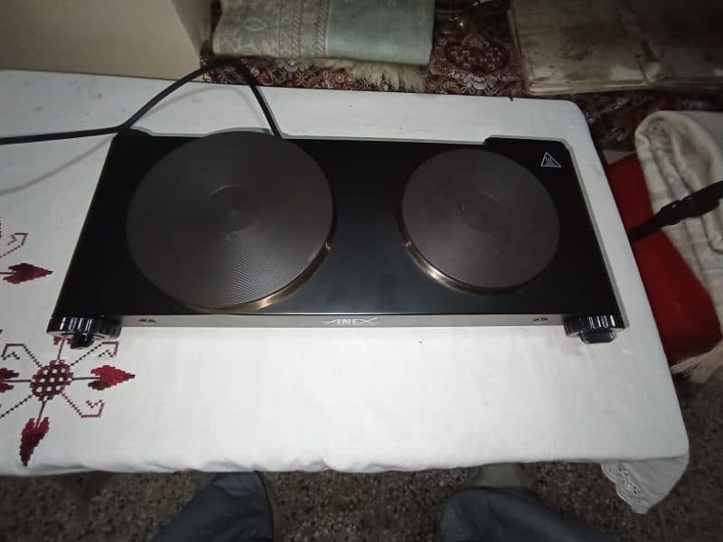 ANEX deluxe hot plate (Electric stove) 1