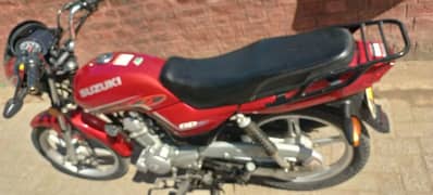 Suzuki GD 110 red colour registration all Punjab