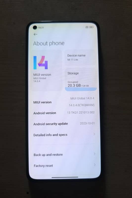 Xiaomi Mi 11 Lite - Excellent Condition, Upgraded Battery! 1