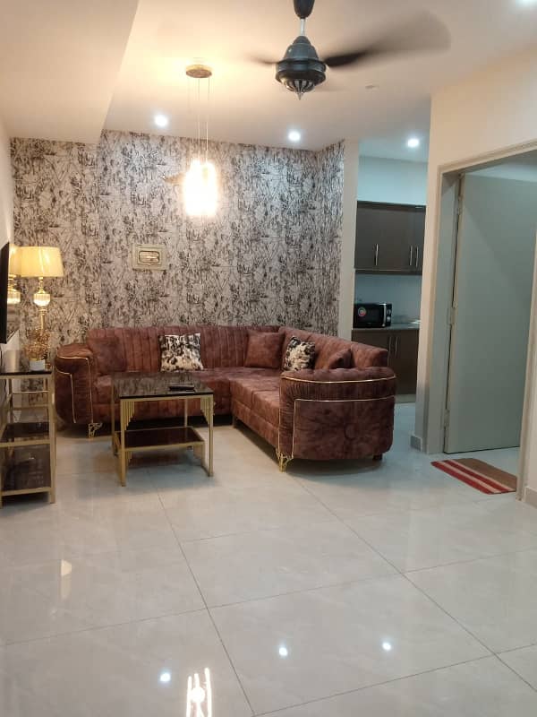 Ready To Move 1-Bed Apartment Available For Sale In Sector D Bahria Town Lahore 0