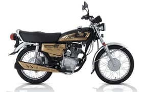 Honda 125 2025 model black gold special edition brand new available