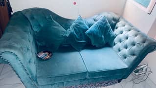 blue sofa 5 seater for sale