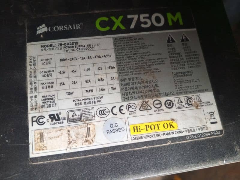 corsair cx750w 2