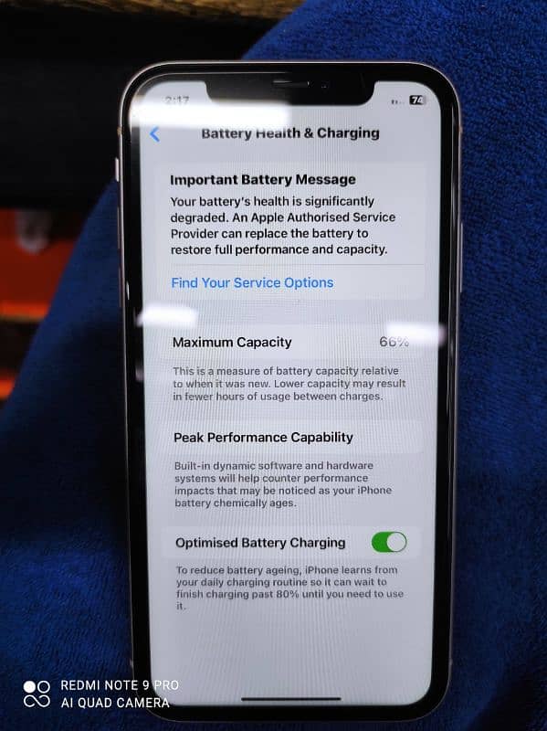 iPhone 11 64gb water pack non pta factory unlock health 66% 9