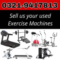 Treadmill exercise machines sale 0321-8498371