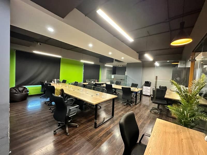 3000 Sq Ft Commercial Fully Furnished Office Is Available For Rent 2