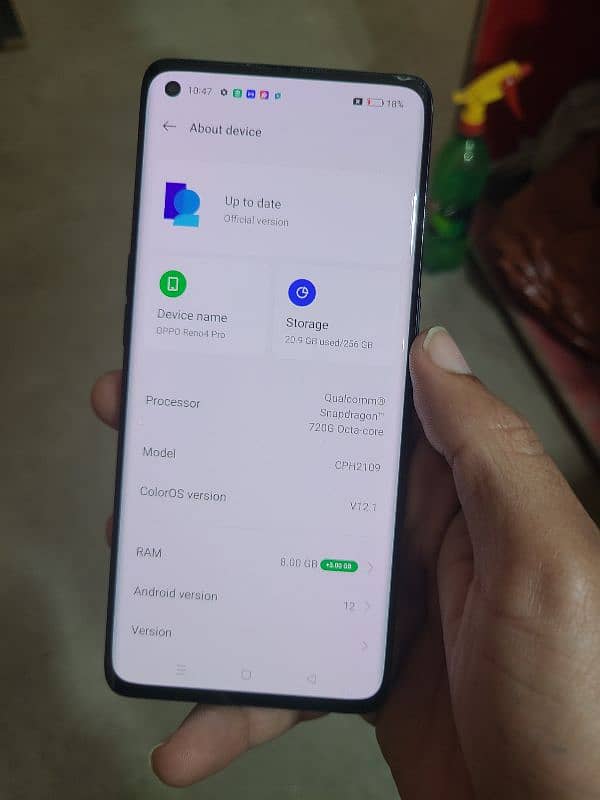 oppo reno 4 pro 8 256 3