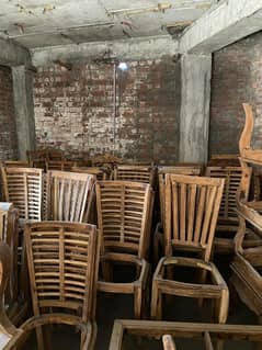 Wood Tables & Chairs & Wood