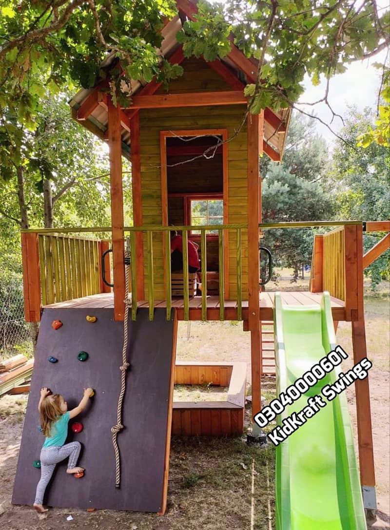 kids Slide/Swings/Kids rides/jhula/Spring rider/jungle gym/gazebo/bar 3