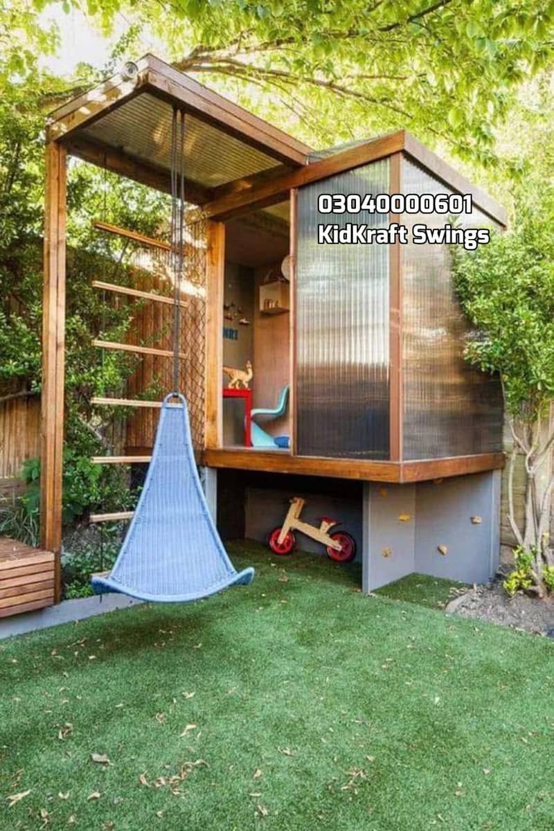 kids Slide/Swings/Kids rides/jhula/Spring rider/jungle gym/gazebo/bar 4