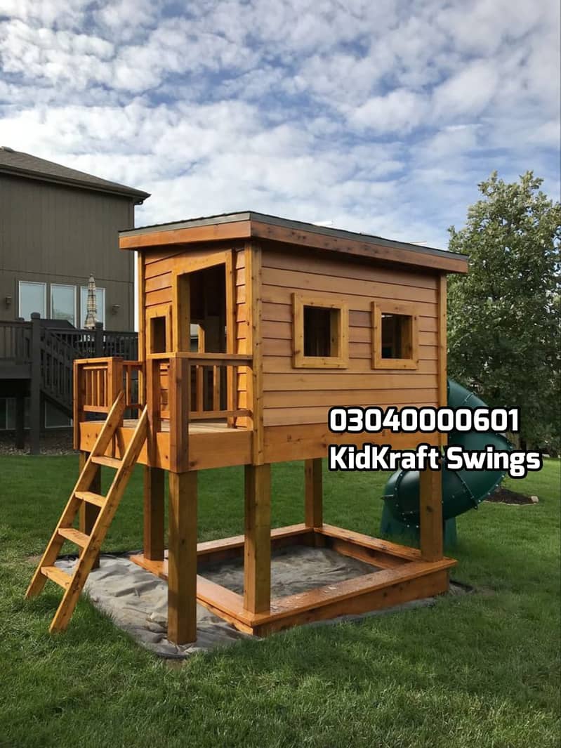 kids Slide/Swings/Kids rides/jhula/Spring rider/jungle gym/gazebo/bar 5