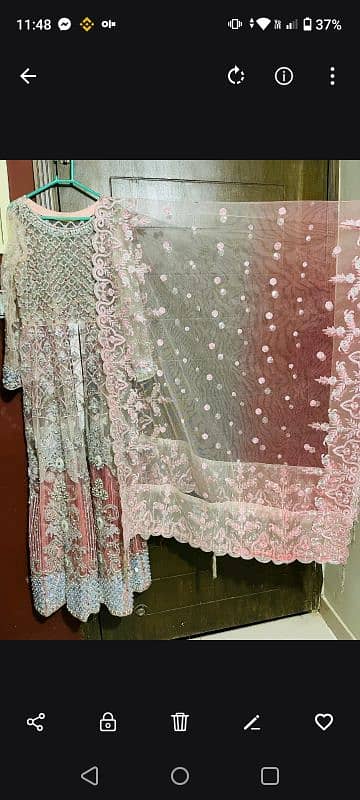Maria B replica long dress 3