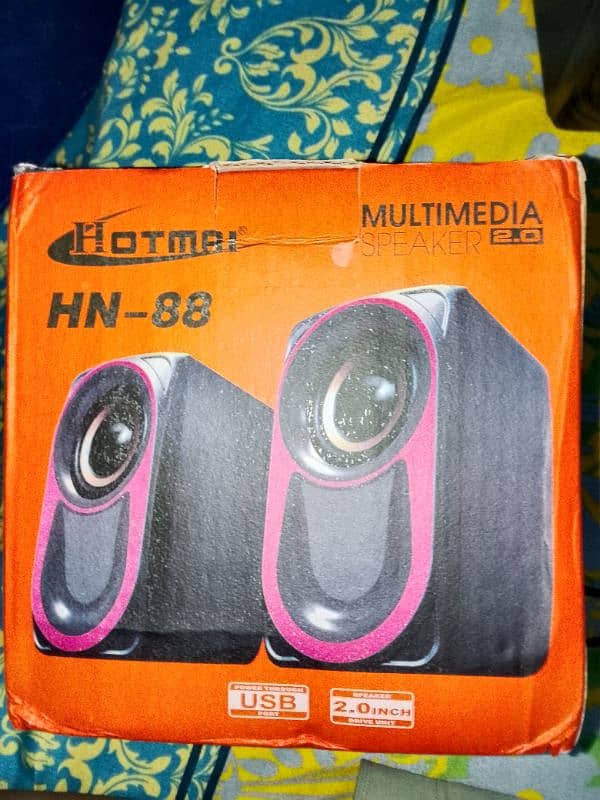 Hotmal HN-88 speakers with box 6