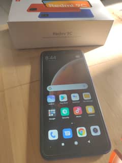 Excellent Redmi 9C 2/32 GB full Genuine box PTA approved Dual Sim