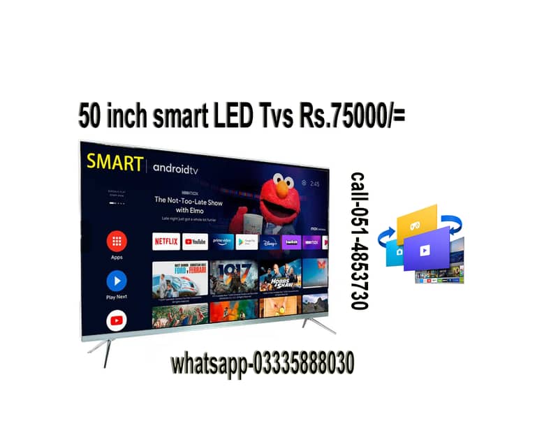 50 inch 4k UHD LED TV with 1 year warranty 0