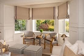 Blinds - Office Blinds - Roller Zebra Blind - Window Wooden Blinds8 2