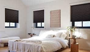 Blinds - Office Blinds - Roller Zebra Blind - Window Wooden Blinds8 6