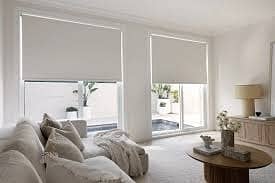 Blinds - Office Blinds - Roller Zebra Blind - Window Wooden Blinds8 10