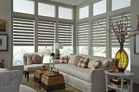 Blinds - Office Blinds - Roller Zebra Blind - Window Wooden Blinds8 15