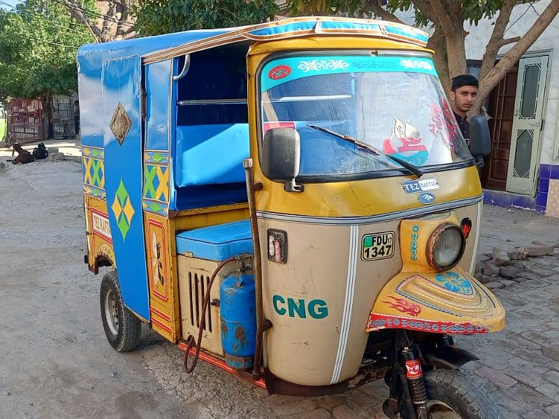 CNG Rickshaw 4stroke Tez Raftar 2017 Model 2