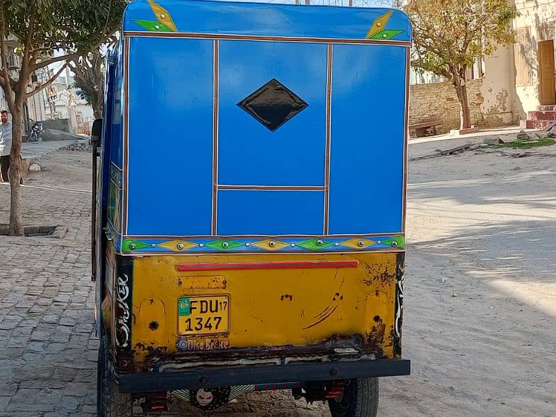 CNG Rickshaw 4stroke Tez Raftar 2017 Model 3