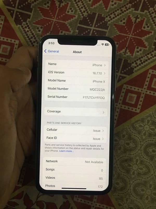 iphone x 256gb bypass 6