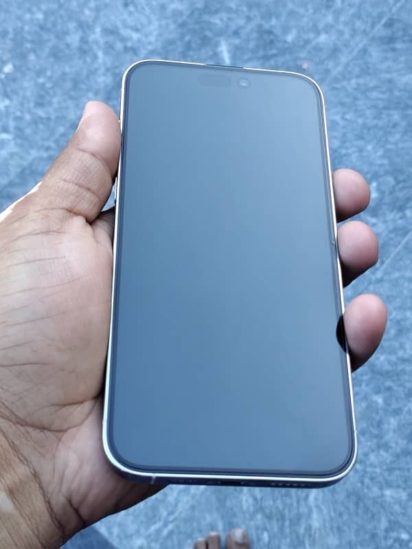 iphone 14 pro max 256Gb 10/10 duel PTA silver white 3