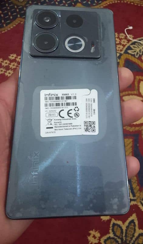 infinix not 40 8/256gb 2