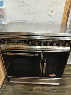 Full Steel body double door Cooking Range