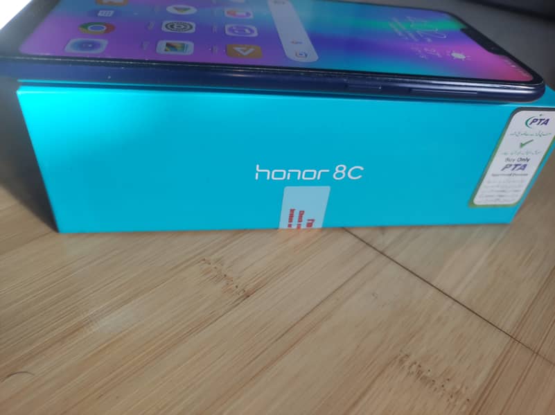 Excellent Honor 8C Dual Sim Full Box PTA APPROVED 3/32 GB 1