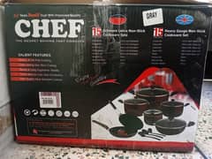 CHEF heavy gauge NoN_stick Cookware set