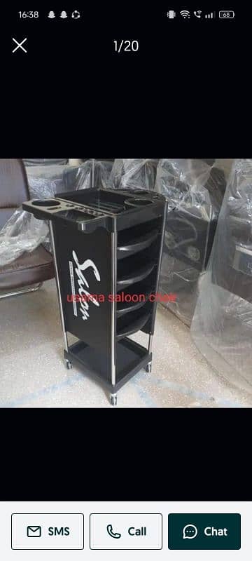 saloon chair/cutting chair/hair wash unit/pedicure unit/facial bed etc 5