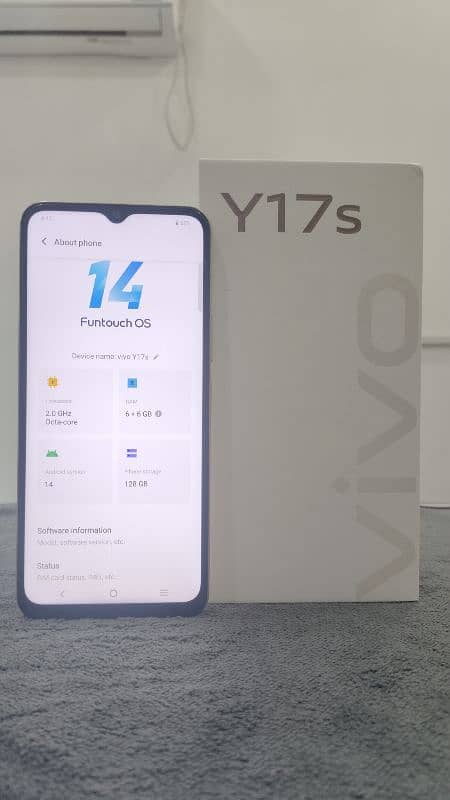 Vivo Y17s Mobile (6+6/128) Full Box 1