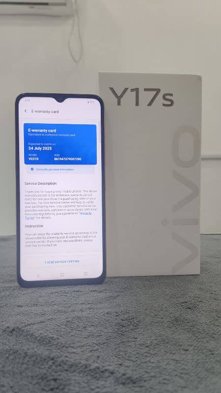 Vivo Y17s Mobile (6+6/128) Full Box 2