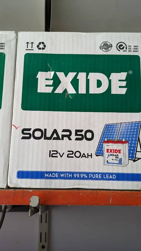 Exide solar 50 0