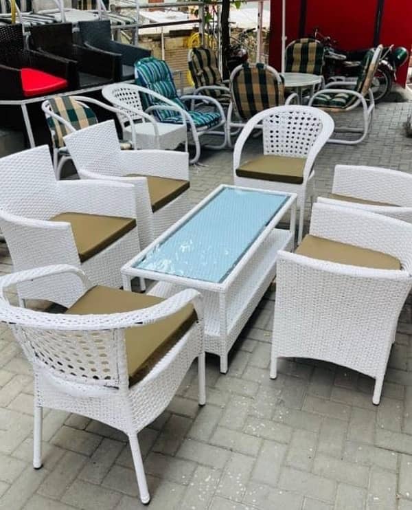 Rattan Outdoor Chairs Resturant  Kanechairs /Dining Chairs 03115799448 4